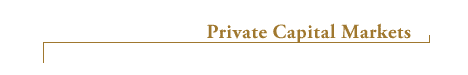 private capital markets